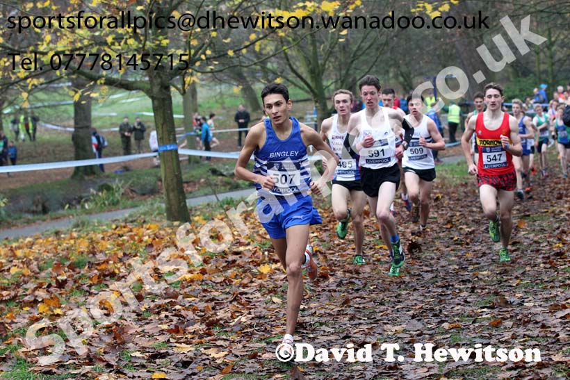 Men's under-17s European Cross Country Trials, Sefton Park, Liverpool. Photo: David T. Hewitson/Sports for All Pics